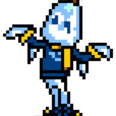 Iceward (Secret Deltraune boss)