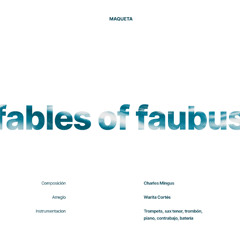 - Fables of Faubus - (ARREGLO / Maqueta) - Sexteto de jazz