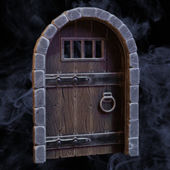 out the dungeon door
