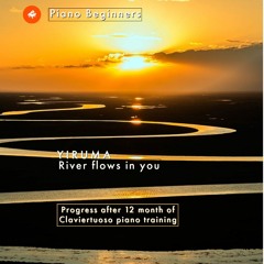 River flows in you (Version G Major)Fleurine Allard, piano (plays only 1 year piano)