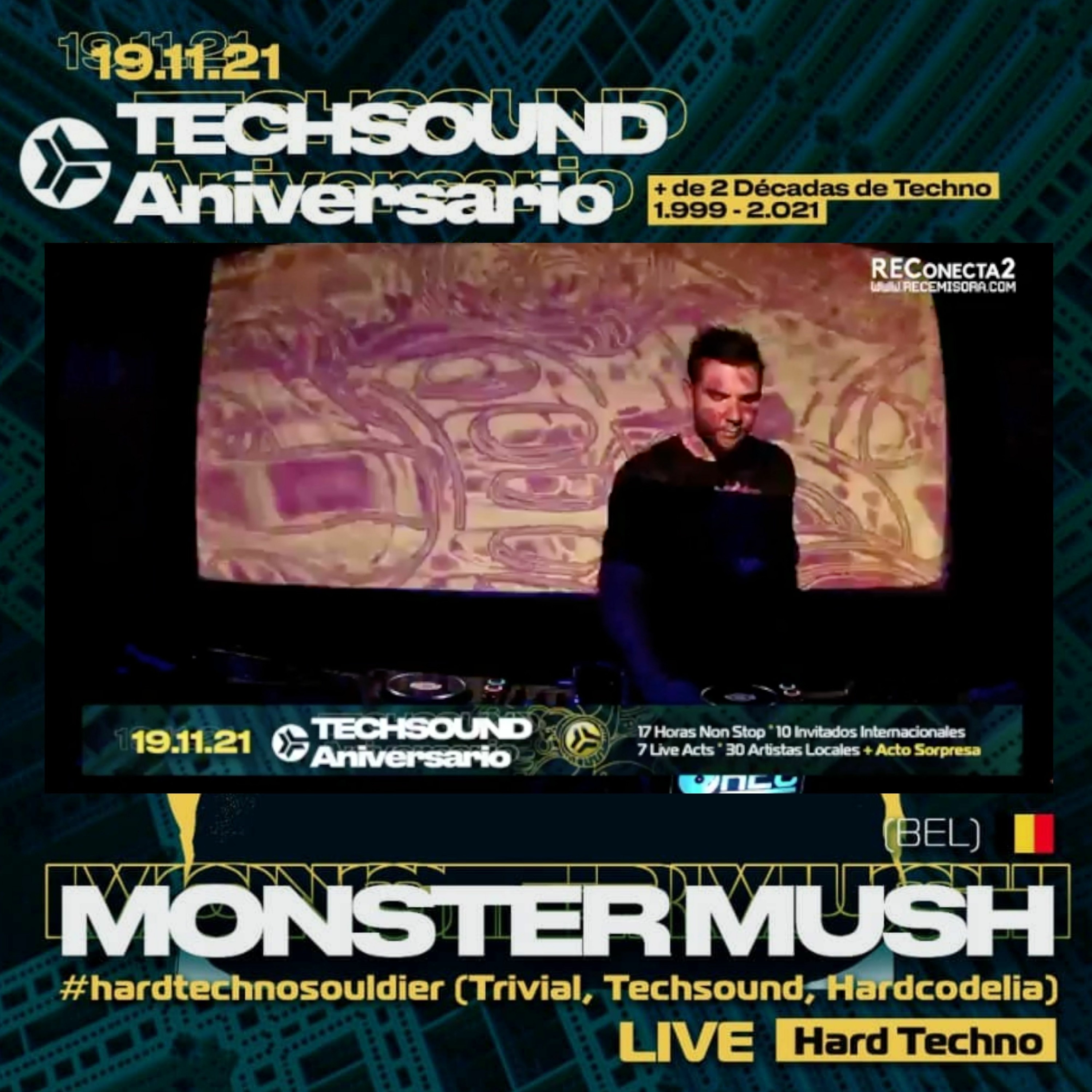 Monster Mush @ REConecta2 - #104 to Present Techsound Festival aniversario 20 years episode artwork