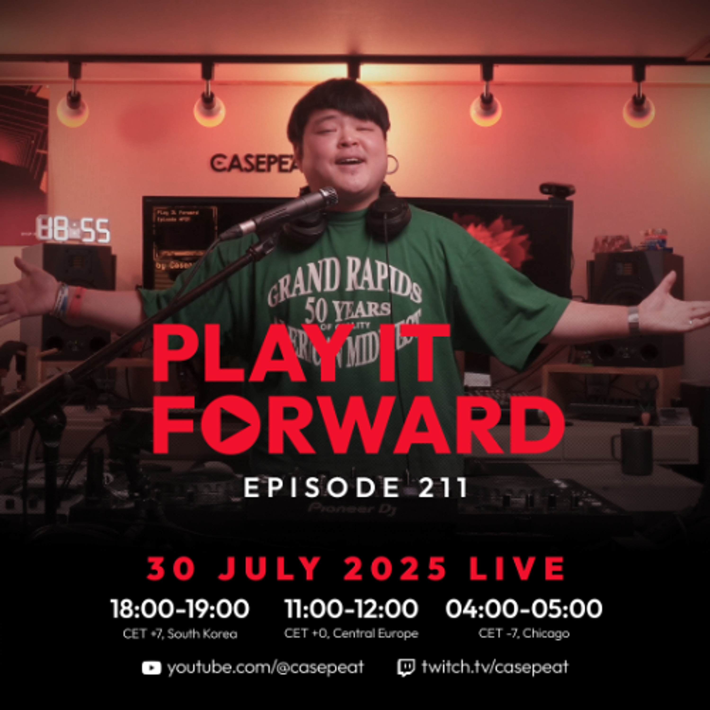 Play It Forward Ep. 211 [Trance & Progressive] by Casepeat - 07/30/25 LIVE episode artwork