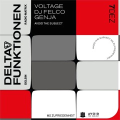 Delta Funktionen & Genja B2b DJ Felco @ Avoid The Subject, MS Zufriedenheit, Würzburg (07.12.19)