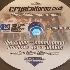 CRYSTALFORMZ FUTUREFORMZ - DJ Benny Page feat MC's Killa, JC and Jolla 2005