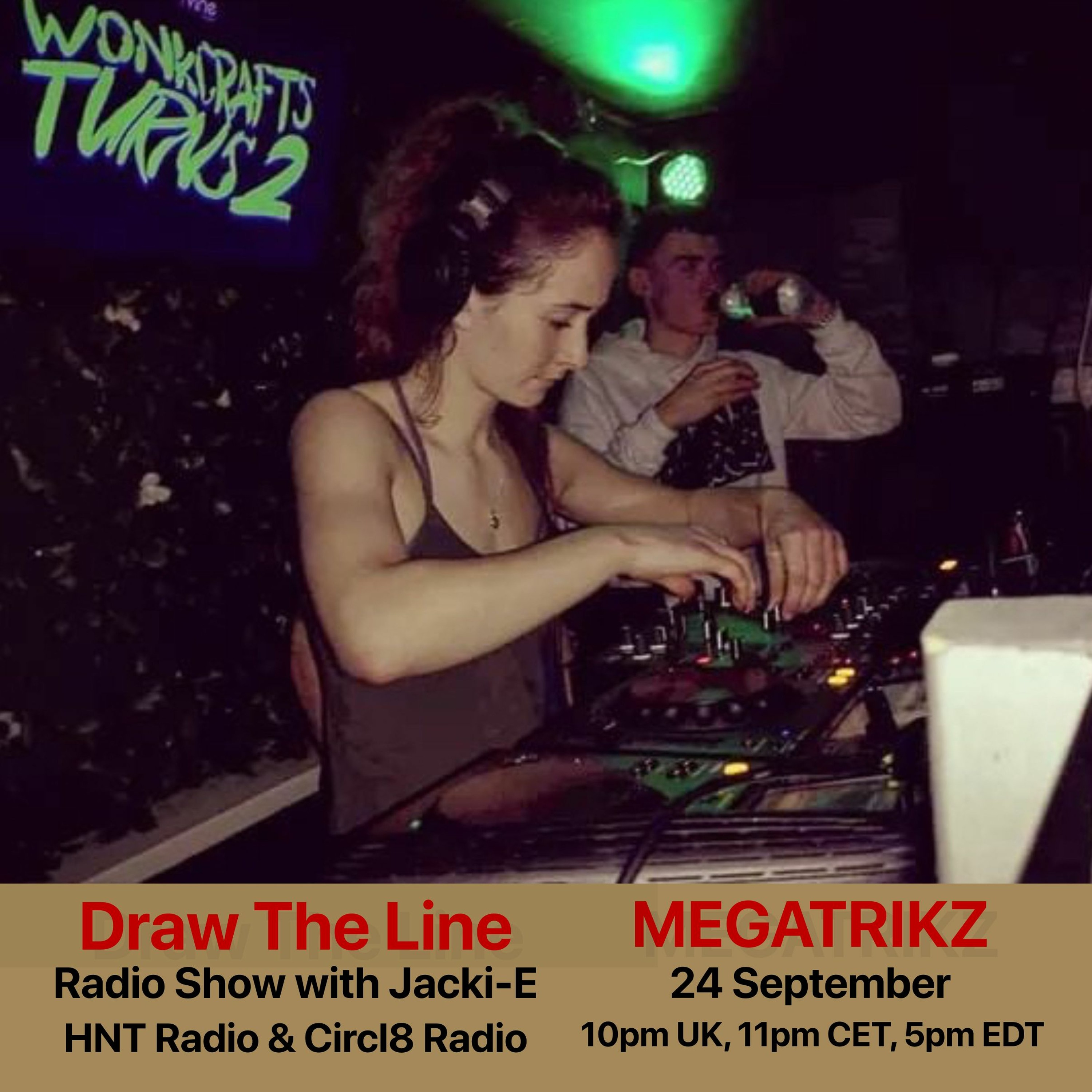 Jacki-E and Draw The Line Radio Show