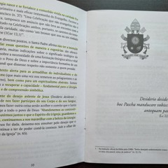 Programa - VIVER A LITURGIA - Carta Apostólica do Papa - 12/11/2023