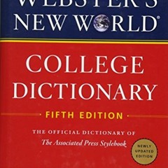 [READ] [EBOOK EPUB KINDLE PDF] Webster's New World College Dictionary, Fifth Edition