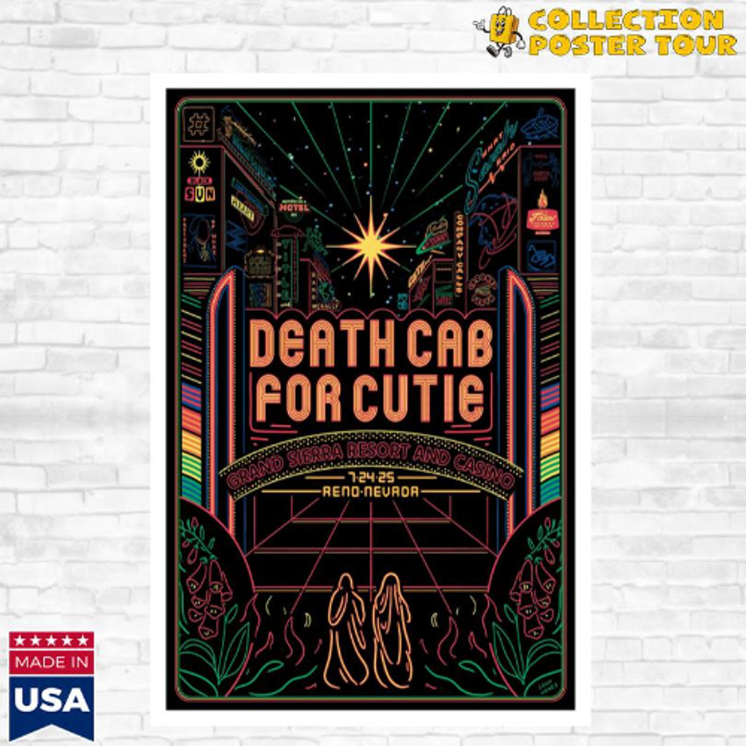 Stream Death Cab For Cutie July 24 2025 Reno, NV Official