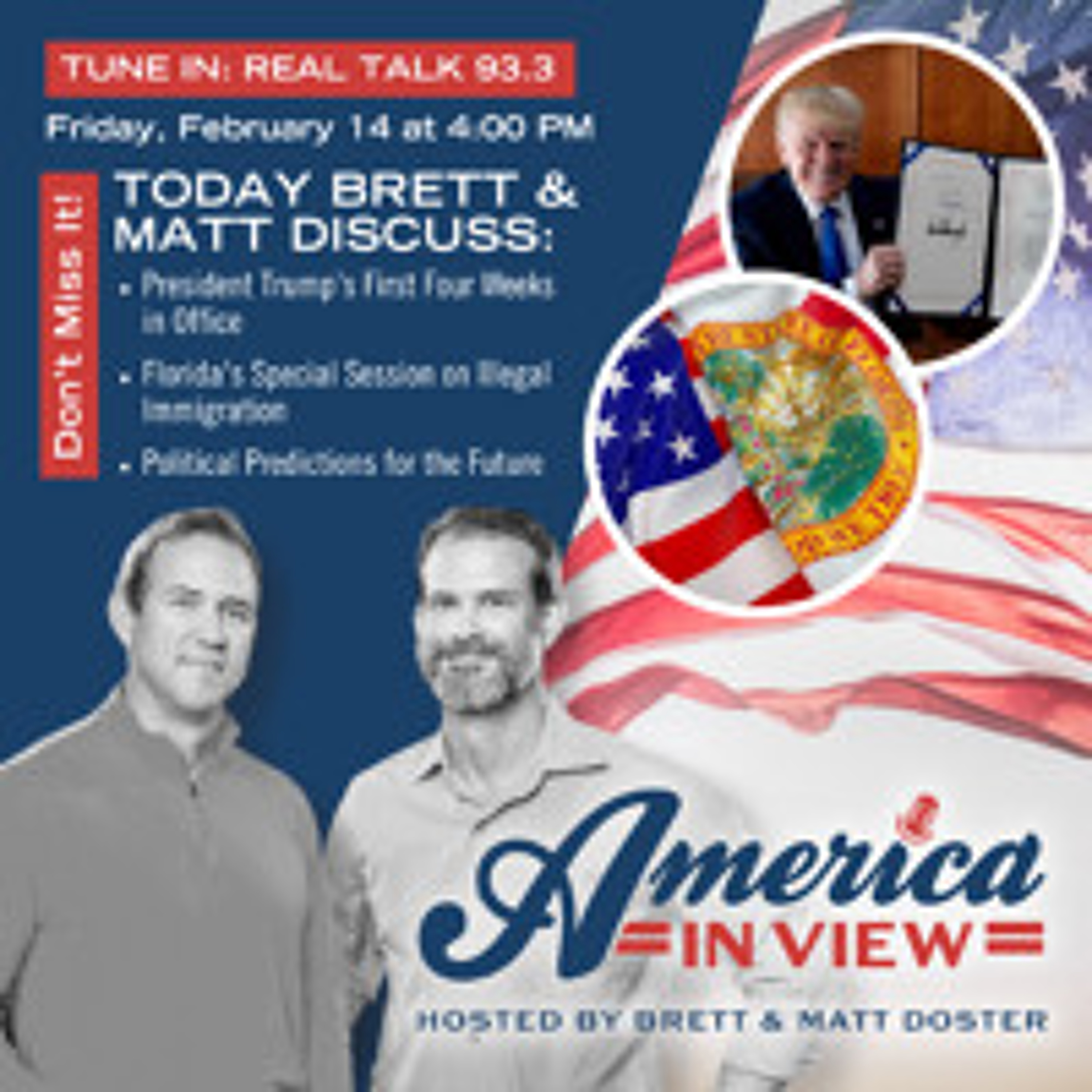 Trump's First 4 Weeks, Florida Special Session, & Predictions for the Future episode artwork