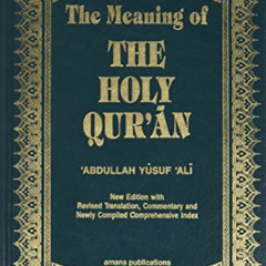 View PDF 💌 The Meaning of the Holy Qu'ran (English, Arabic and Arabic Edition) by  A