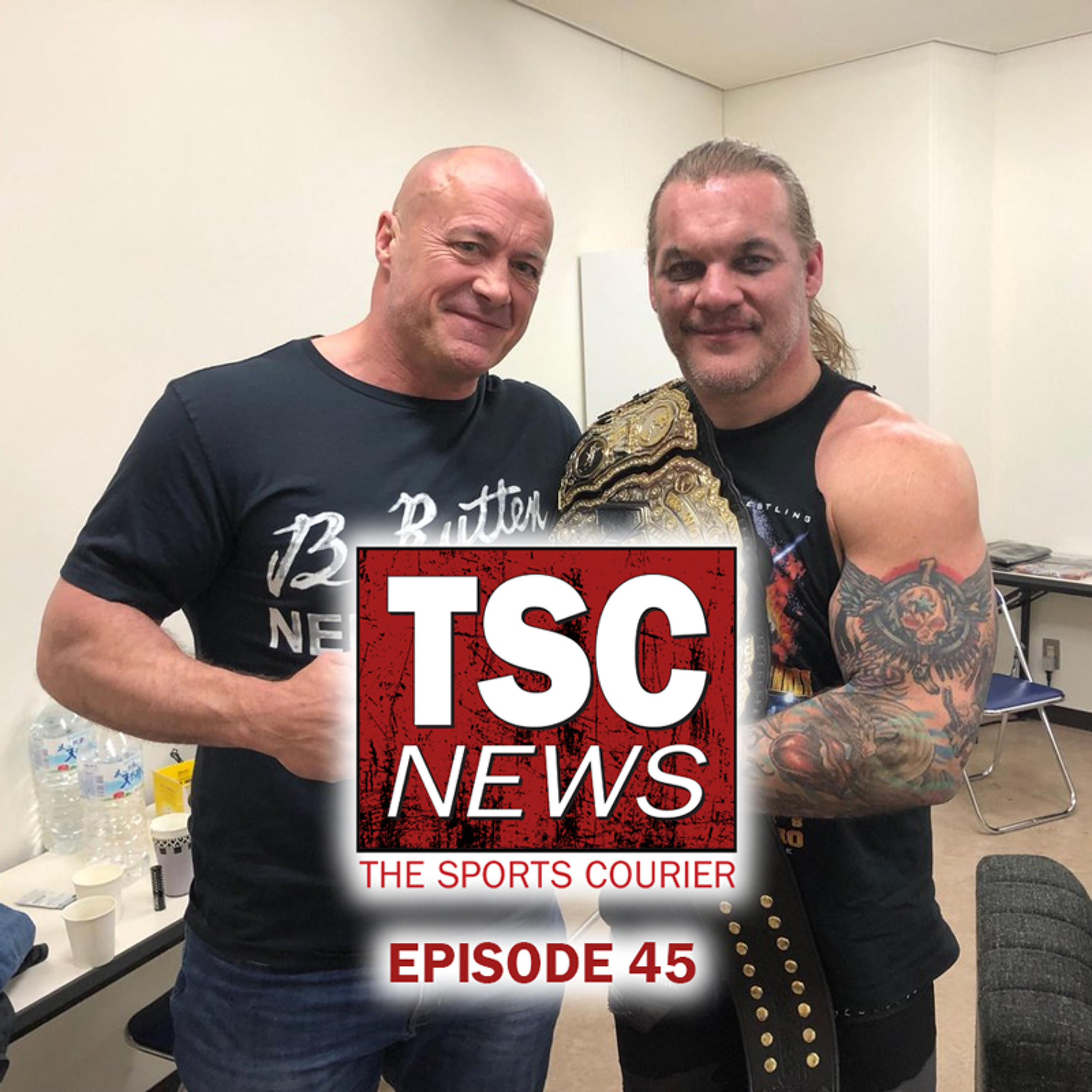 NJPW Outlook with Paul Lazenby (Feb. 2020) The Sports Courier Podcast episode artwork