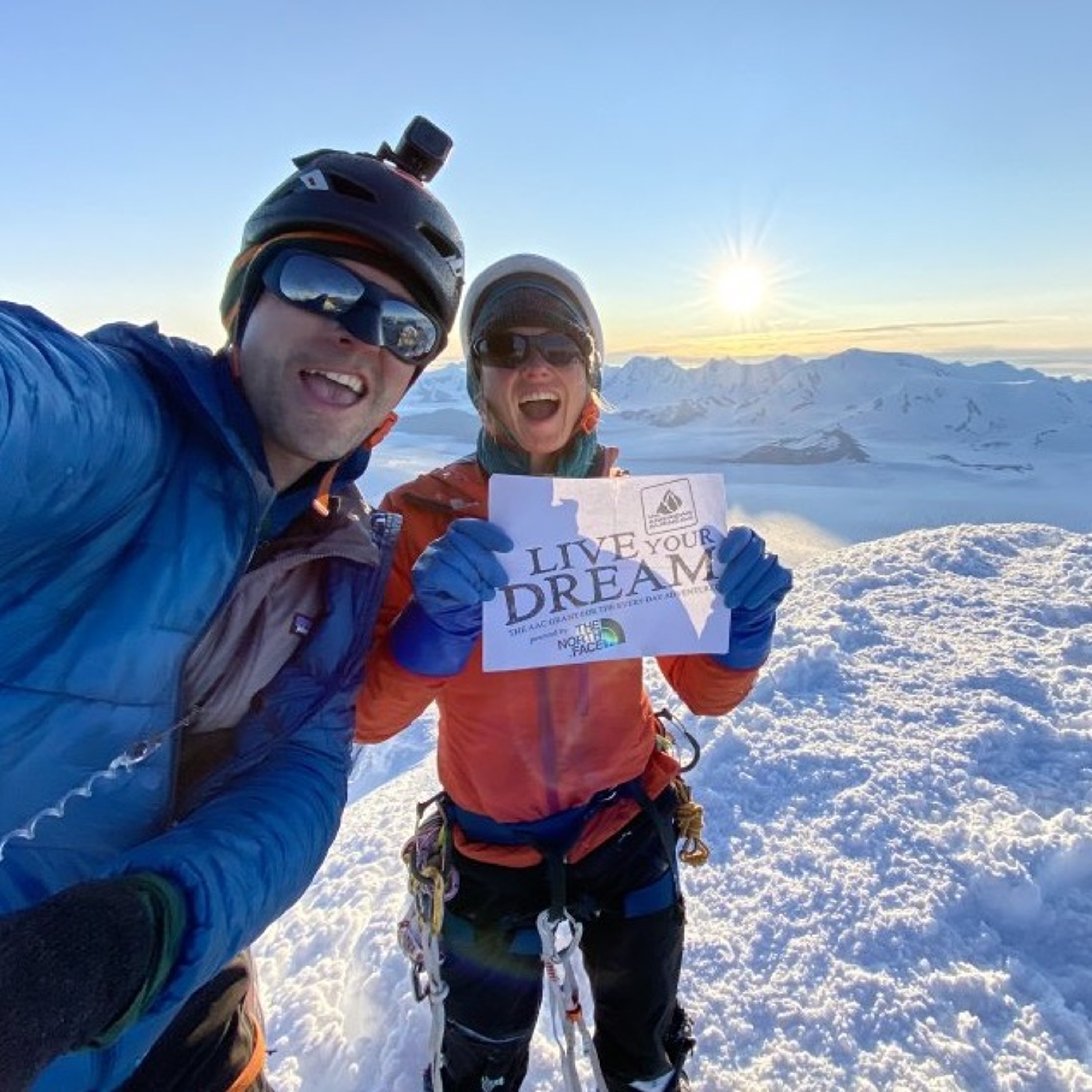 Priti and Jeff Wright's Big Year: Cerro Torre, The Alps and K6 Central episode artwork