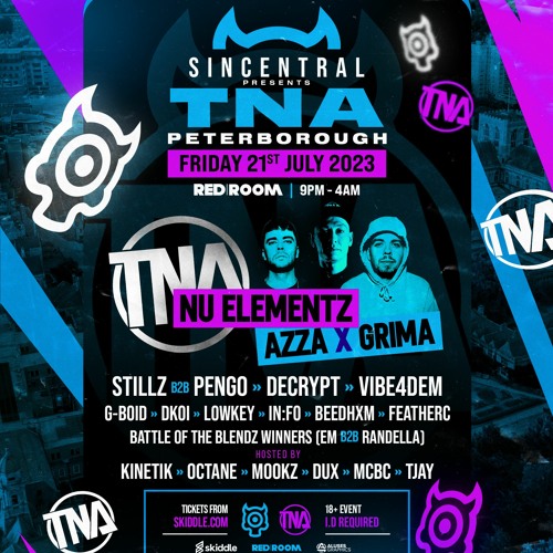 PENGO B2B STILLZ W/ KINETIK & OCTANE - LIVE @ SIN CENTRAL PRESENTS TNA