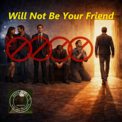 Will Not Be Your Friend - This man wants you