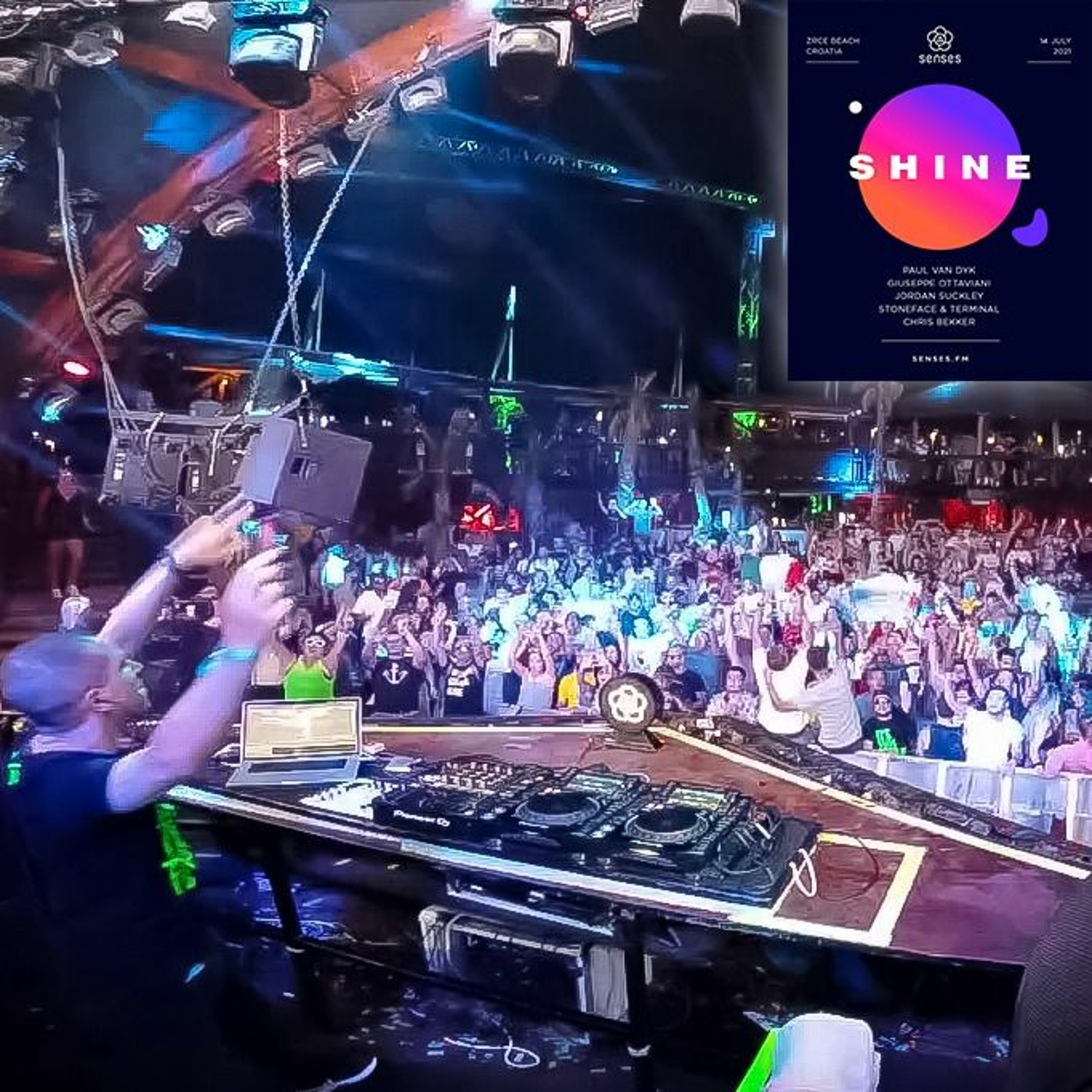 Shine, at Senses Festival, Croatia 2021