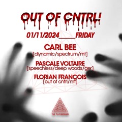 CARL BEE Live at Out Of Cntrl , Playground Club, Malta 01.11.24