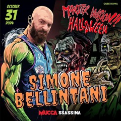 Simone Bellintani at MUCCASSASSINA Roma Festino MONSTER HALLOWEEN 2024