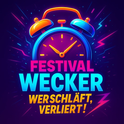 Festival Wecker+ 🚀 Wer schläft, verliert!