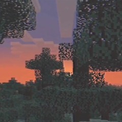 sunset in minecraft