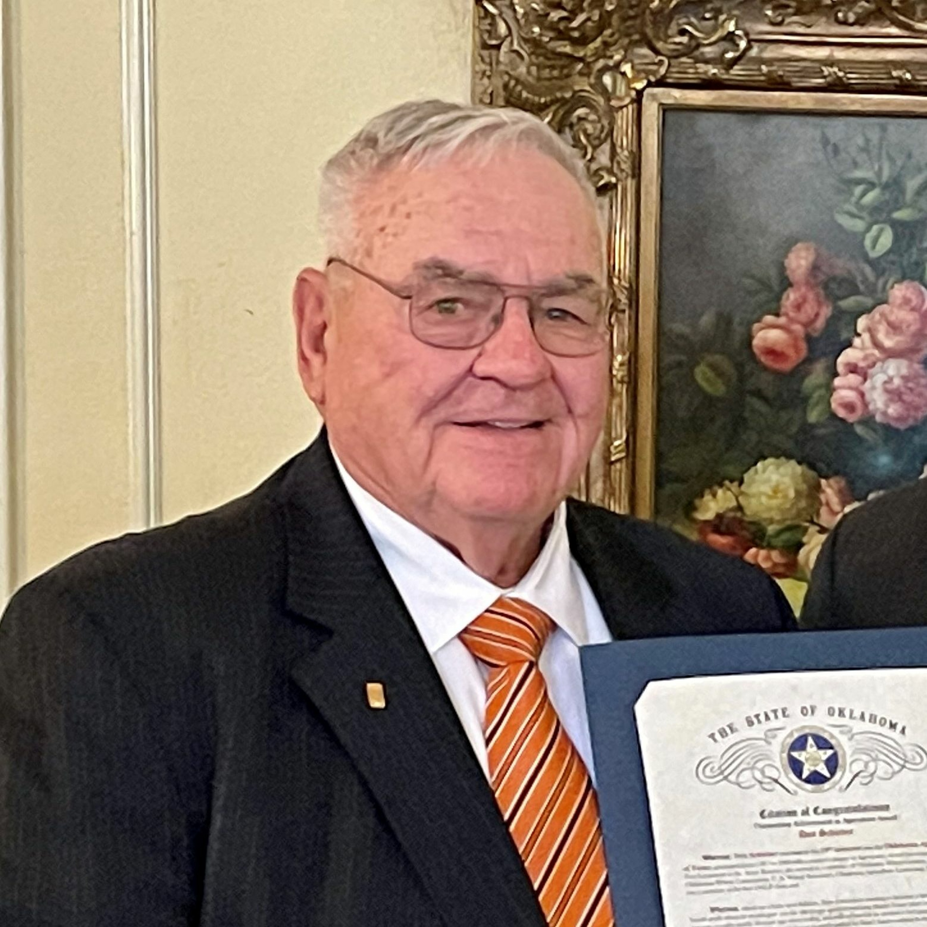 Don Schieber Honored as 25th Member of the Oklahoma Ag Hall of Fame by Governor Kevin Stitt