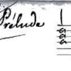 Anon: Prelude re-mineur