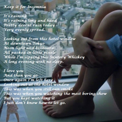 Keep It For Insomnia