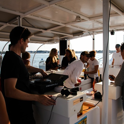 Wally Stryk @ Boat Party Les Iliens - Baie de Quiberon - Août 2021