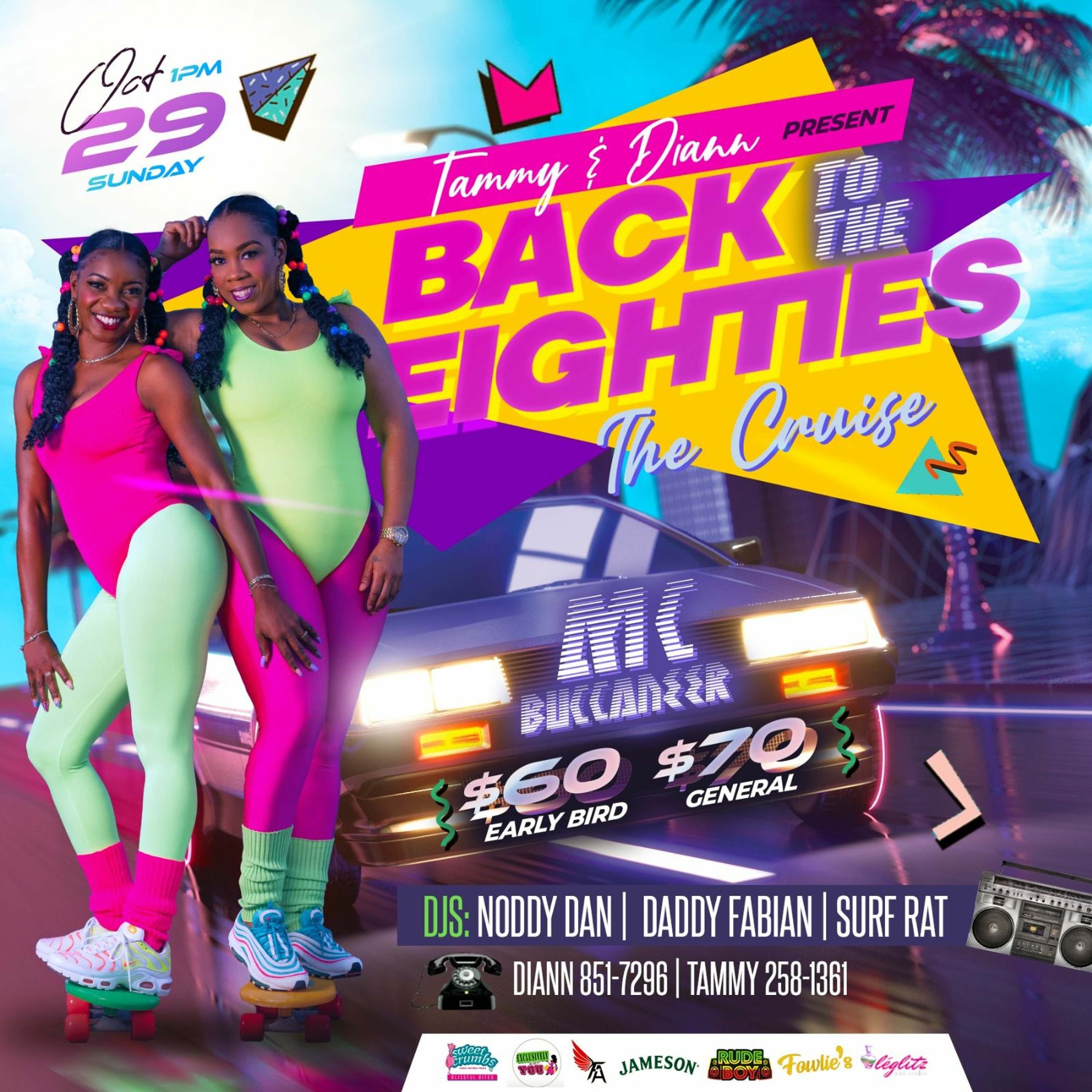 Back To The Eighties The Cruise LIVE Promo