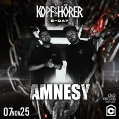Amnesy LIVE @Central Erfurt 07.11.25