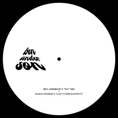 Can't Stop (Ben Anderson IV2 Mix)