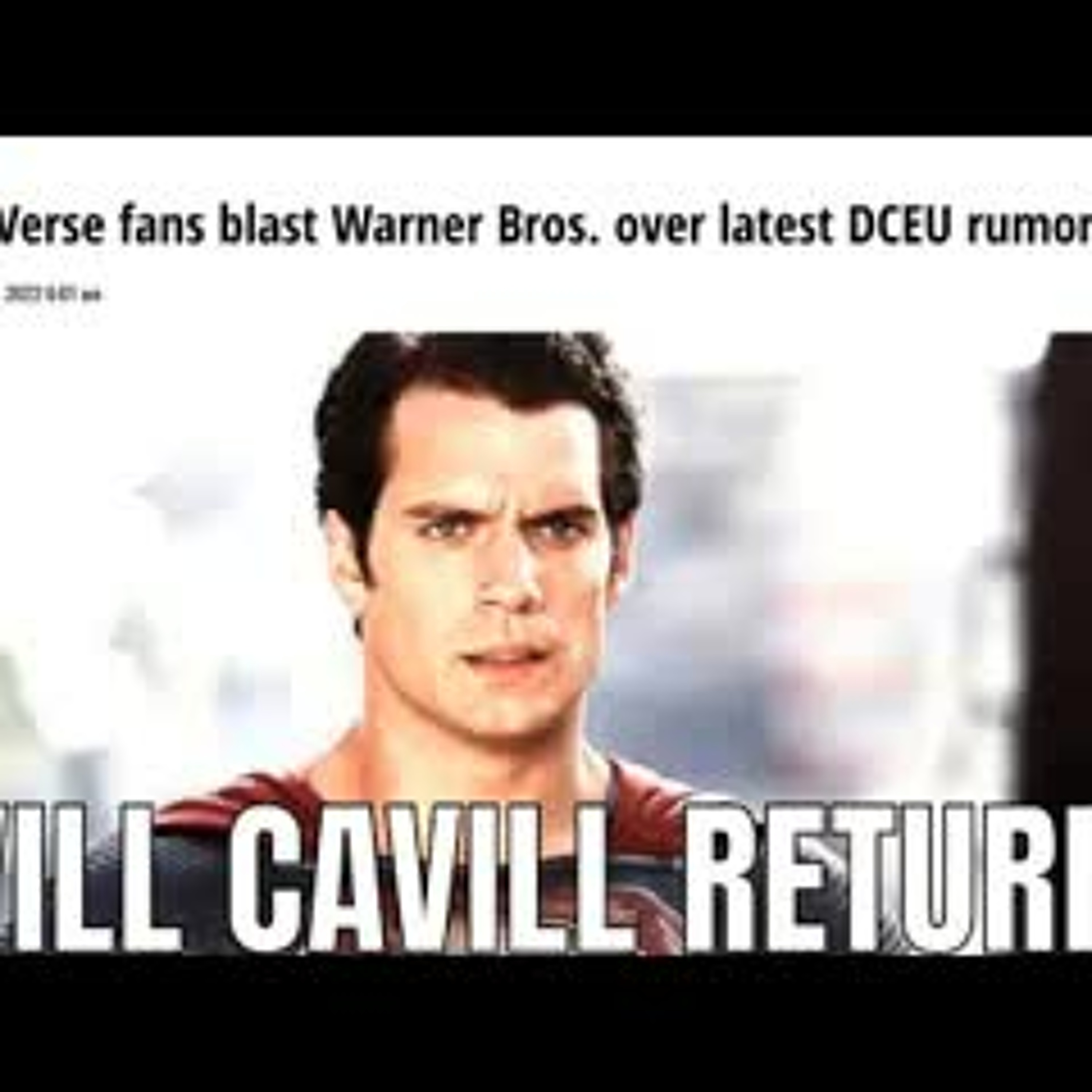 Flashpoint - The Snyder Verse is Back! or Is It. Will Henry Cavill Play Superman episode artwork