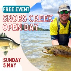Brian Mottram about the upcoming Snobs Creek hatchery open day