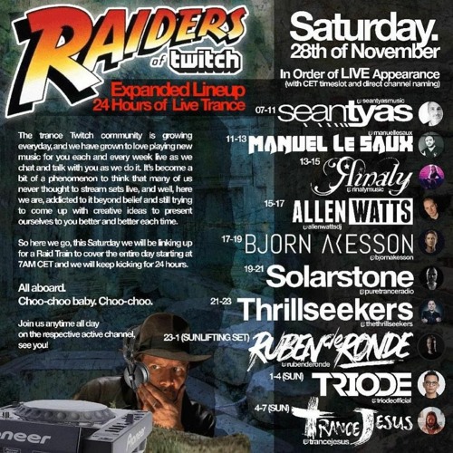 Manuel Le Saux Raiders Of Twitch Event