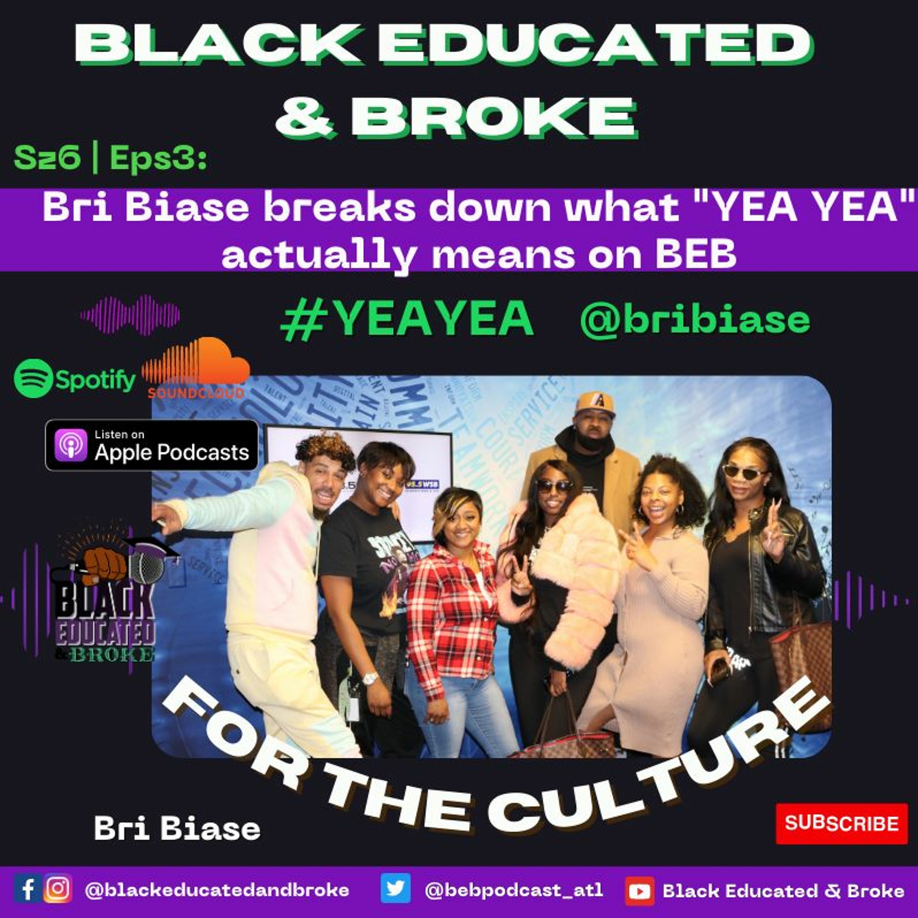 Bri Biase Breaks Down What "Yea Yea" actually means on BEB episode artwork