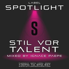 Label SPOTLIGHT: Stil Vor Talent by Ignace Paepe