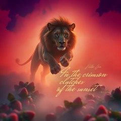 In the crimson clutches of the sunset