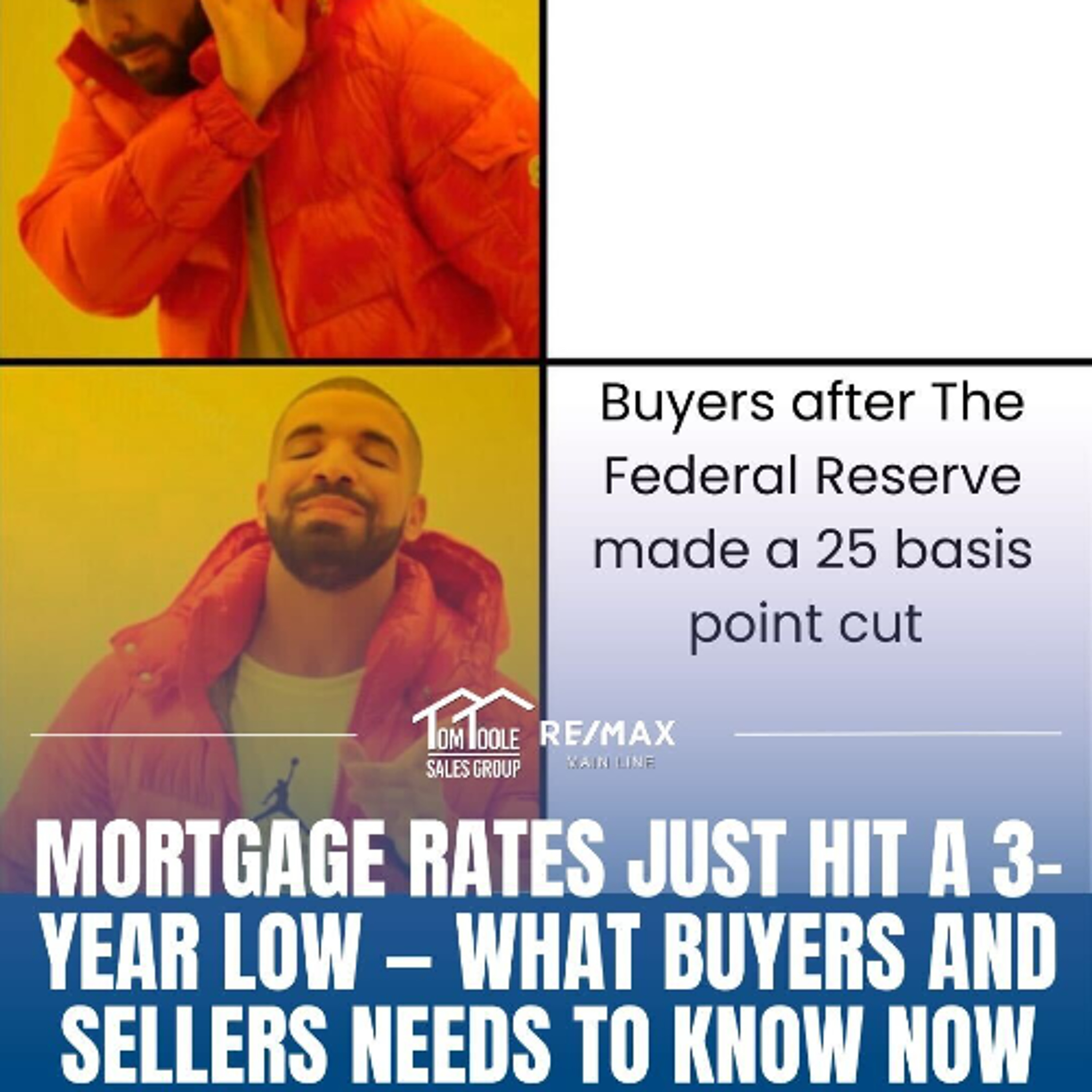 Fed Cuts Rates Again: What It Means for Mortgage Rates, Buyers & Sellers This Fall | Tom’s Take 446 episode artwork
