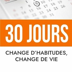 ⭐ READ EPUB 30 Jours Full