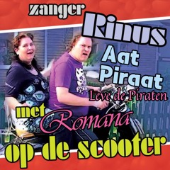 Met Romana op de Scooter - Aat Piraat