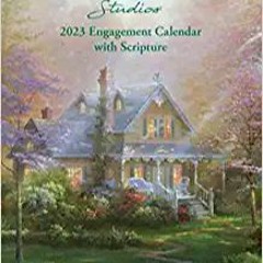 Download Free Pdf Books Thomas Kinkade Studios 12-Month 2023 Monthly/Weekly Engagement Calendar with