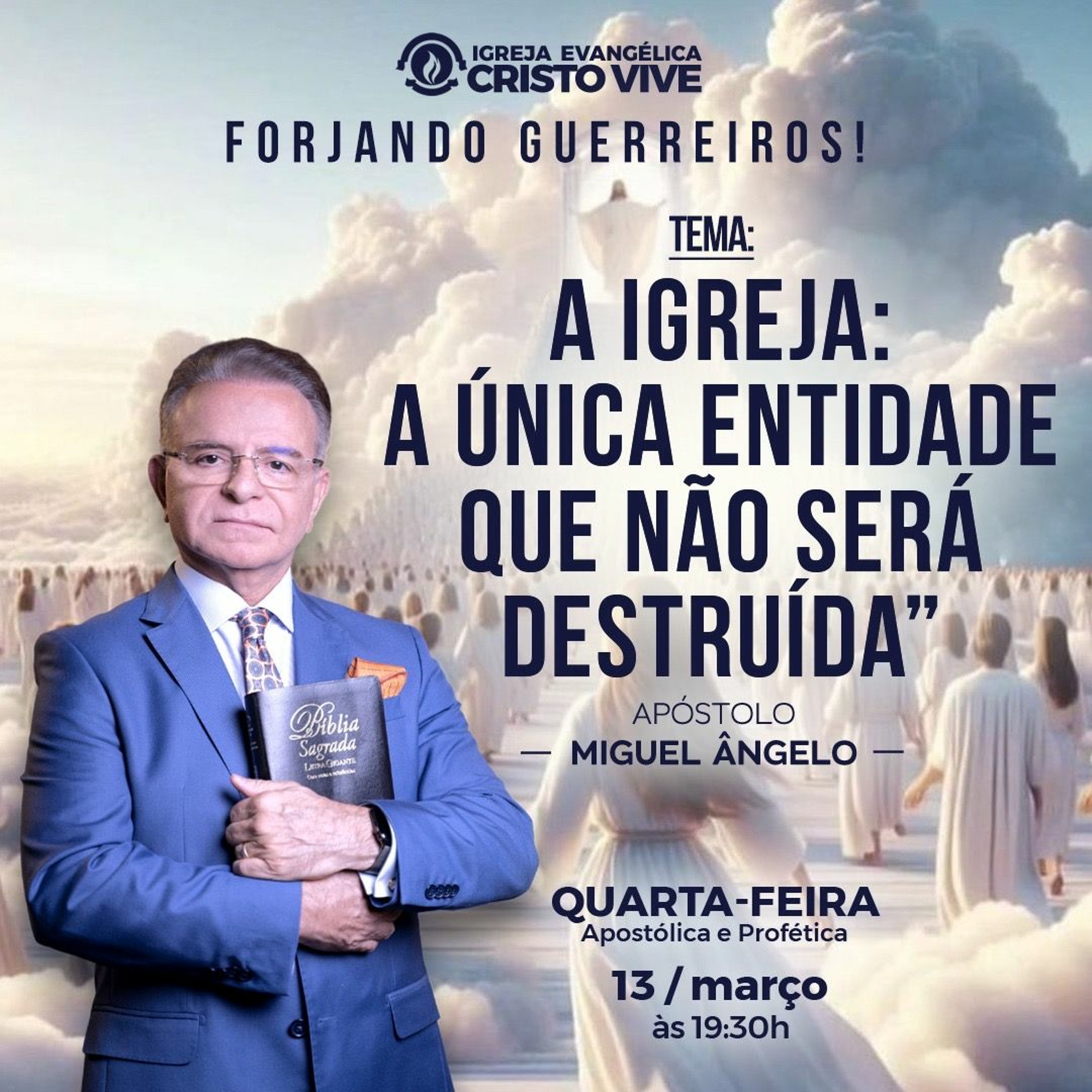 Igreja Evangélica Cristo Vive - Ap. Miguel Ângelo