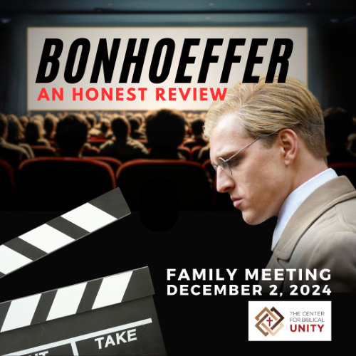 Stream Bonhoeffer Movie + Holiday Preview Family Meeting 12/2/2024