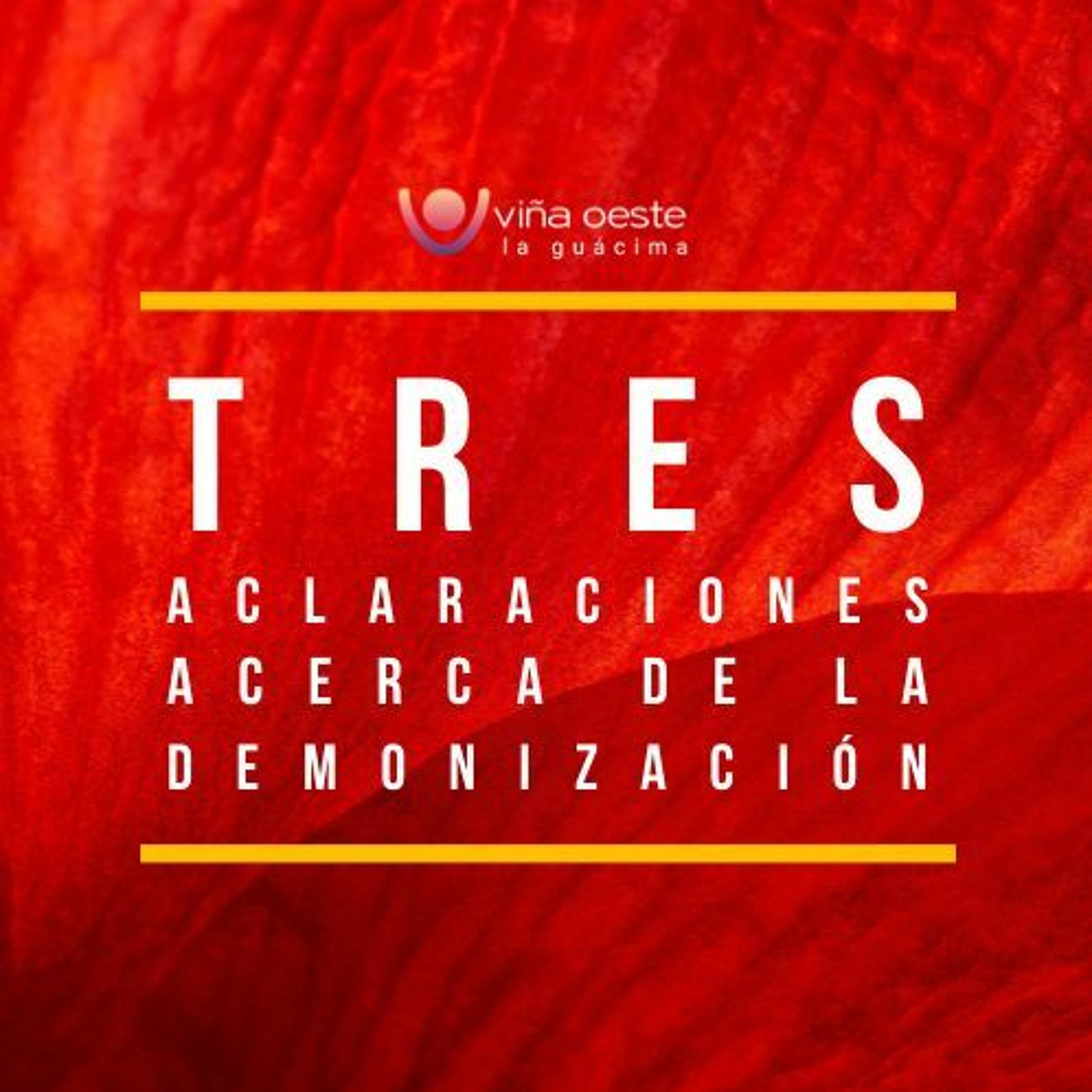 23-04-2022 - Charla: Tres aclaraciones acerca de la demonización - Ronald Steinvorth episode artwork