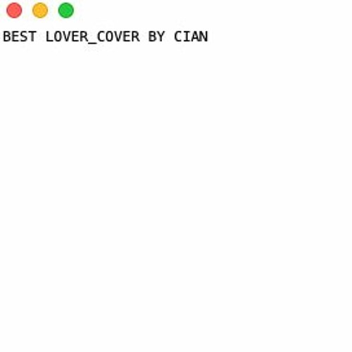 Best Lover_CIAN