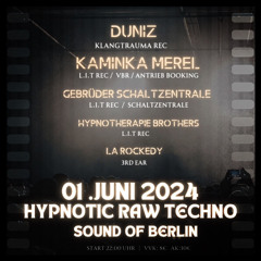 Hypnotic RAW Techno _ Sound of Berlin @ Mōod Club Hannover 01062K24