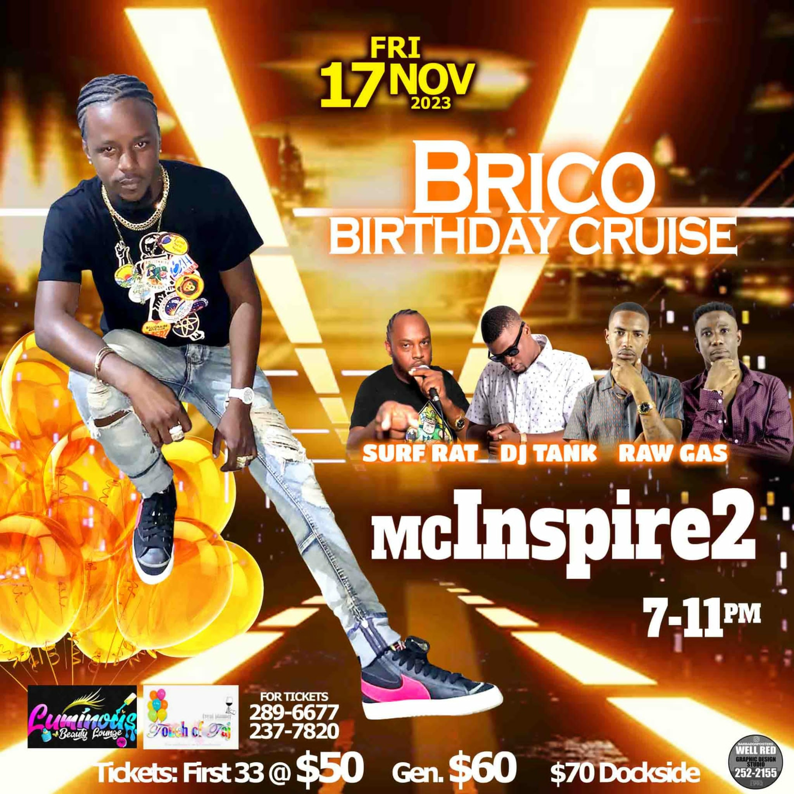DJ Tank LIVE @ Brico Birthday Cruise