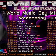 Djane Darkness -  World Music Day  Miltia Underground Show