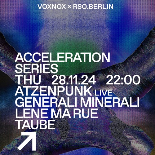 TAUBE @ RSO BERLIN 29/11/2024 [SUMME OPENING]