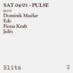 DOMINIK MUÉLAR LIVE AT BLITZ MUSIC CLUB | MUNICH