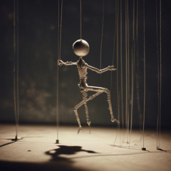 Puppet In Strings
